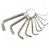 ALLEN KEYS 10PCS/SET 1.5-10MM