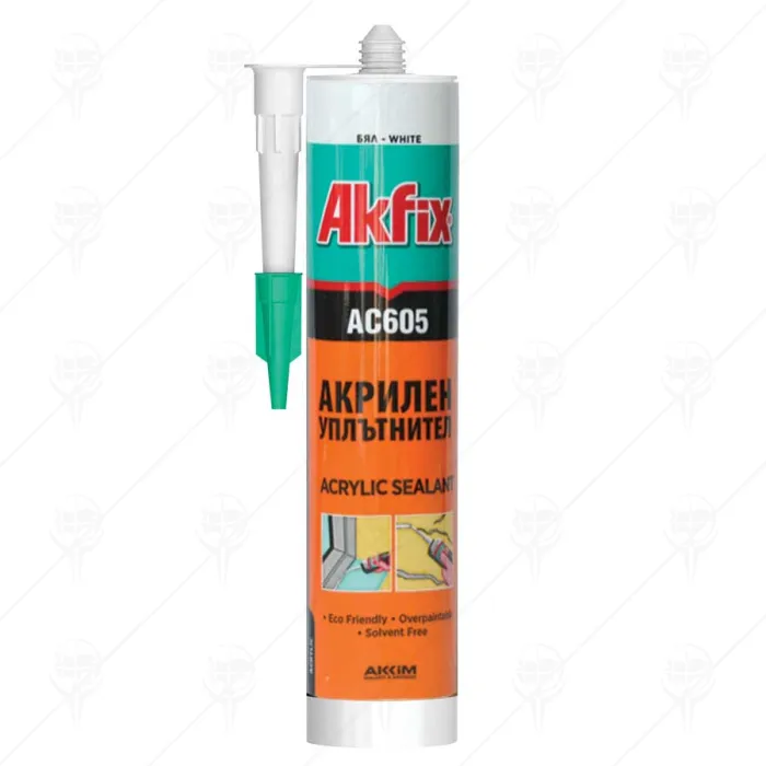 ACRYLIC SEALANT AC605 WHITE 310 ml AKFIX ACRYLIC SEALANT AC605 WHITE 310 ml AKFIX