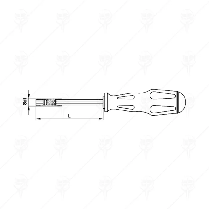 ОТВЕРТКА ЗА НАКРАЙНИЦИ 1/4 ОТВЕРТКА ЗА НАКРАЙНИЦИ 1/4