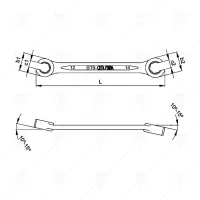 КЛЮЧ СРЯЗАН CETA-FORM