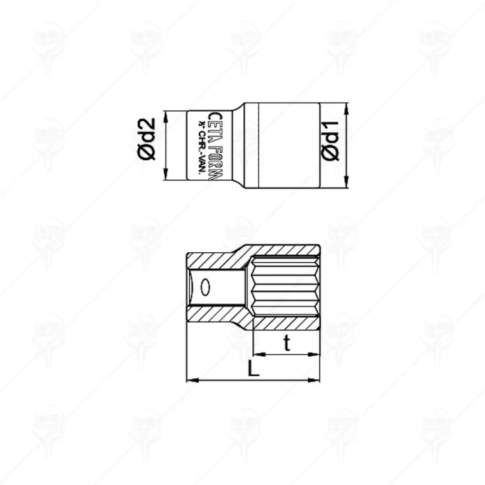 ВЛОЖКА 1/2 ЗВЕЗДА CETA-FORM