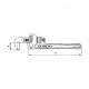 HEAVY DUTY PIPE WRENCH CF