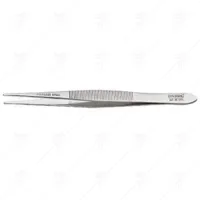 STRAIGHT TWEEZERS 115MM CF