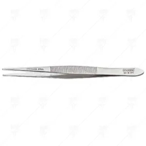 STRAIGHT TWEEZERS 115MM CF