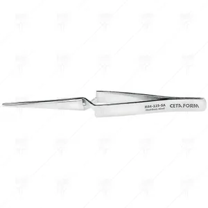 NEEDLE TWEEZERS 160MM CF
