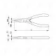 MICRO LONG NOSE PLIERS 120MM CF MICRO LONG NOSE PLIERS 120MM CF