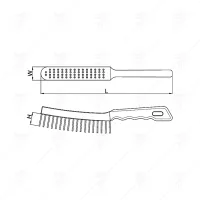 ТЕЛЕНА ЧЕТКА 4 РЕДА CETA-FORM
