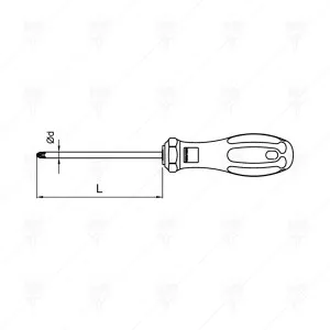 SURUBELNITA C-PLUS PZ3Х150 MM; CF