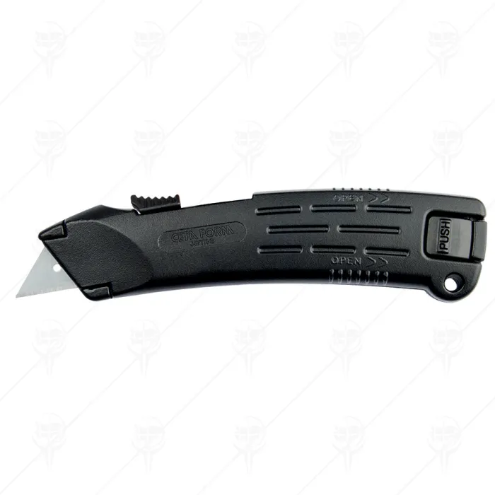 НОЖ МАКЕТЕН  17ММ 5 РЕЗЕРВИ  ТРАПЕЦ CETA-FORM