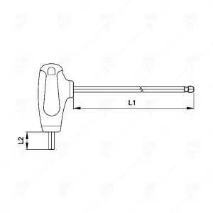 ШЕСТОГРАМ СПЕЦ Т-ОБР C-PLUS 8MM CF