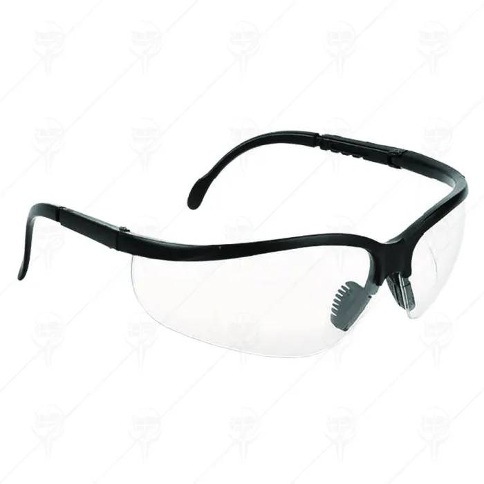 GOGGLES SAFETY WHITE VISION
