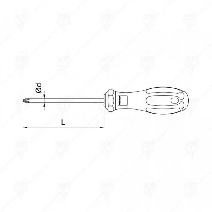 PHILLIPS SCREWDRIVER C+ PH4Х200 CF PHILLIPS SCREWDRIVER C+ PH4Х200 CF