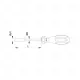 NUT DRIVER 5.0Х125 CF