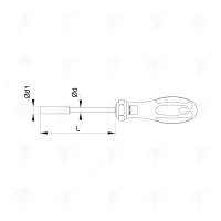 ОТВЕРТКА C+ ЗА БОЛТ 11Х125