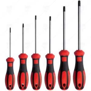 ОТВЕРТКИ C+ 6 БРОЯ КОМПЛЕКТ TORX С ОТВОР CETA-FORM