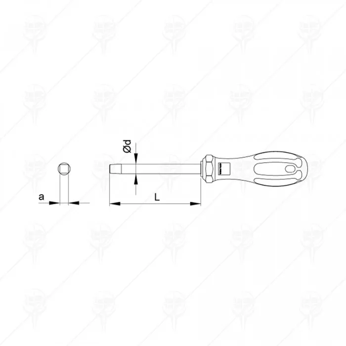 ОТВЕРТКА C+ КВАДРАТ CETA-FORM ОТВЕРТКА C+ КВАДРАТ CETA-FORM