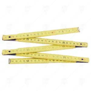 WOODEN FOLDING RULER 2M TOP TOOLS