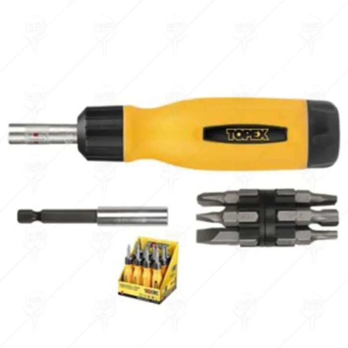 RATCHET BIT DRIVER 13ET TOPEX