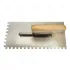 STAINLESS STEEL TROWEL 13*27CM NOTCH10*10MM DECOREX