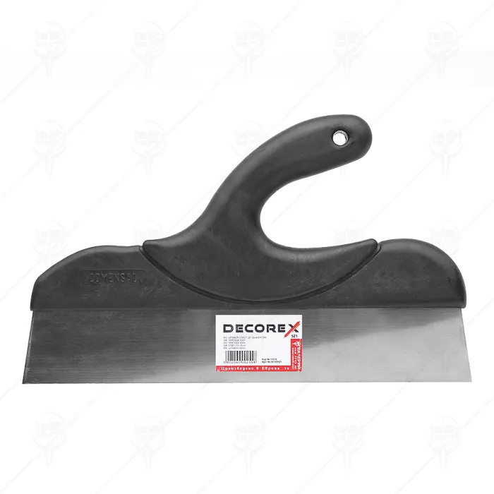 ШПАКЛА С ПЛАСТМАСОВА ДРЪЖКА DECOREX ШПАКЛА С ПЛАСТМАСОВА ДРЪЖКА DECOREX