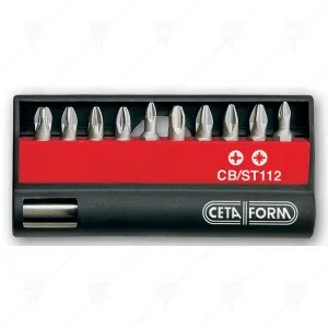 11 PIECE PH-PZ PROFESSIONAL BITS SET CF