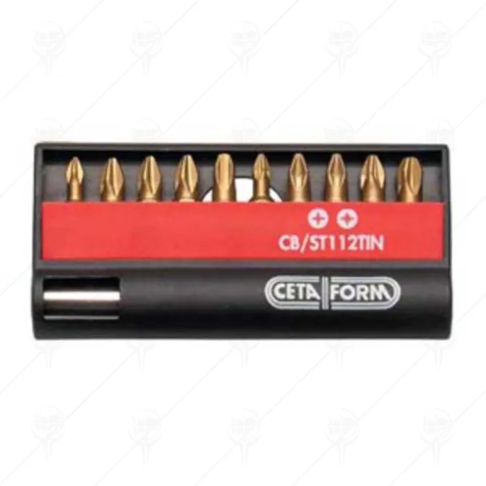 11 PIECE TIN PROFESSIONAL BITS SET CF