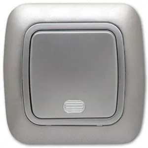 КЛЮЧ ЕДИНИЧЕН GOKKU СВЕТЕЩ СИВ МЕТАЛИК