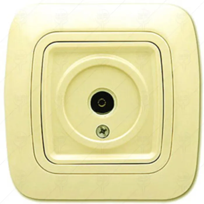 РОЗЕТКА ЗА КОАКСИАЛ GOKKU КРЕМ