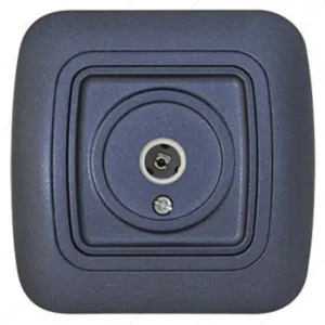 РОЗЕТКА ЗА КОАКСИАЛ GOKKU СИНЯ