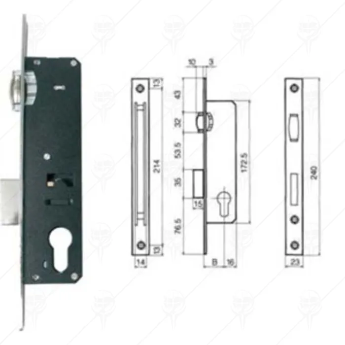 LOCK 155 3.5SM WITH CASK KALE LOCK 155 3.5SM WITH CASK KALE