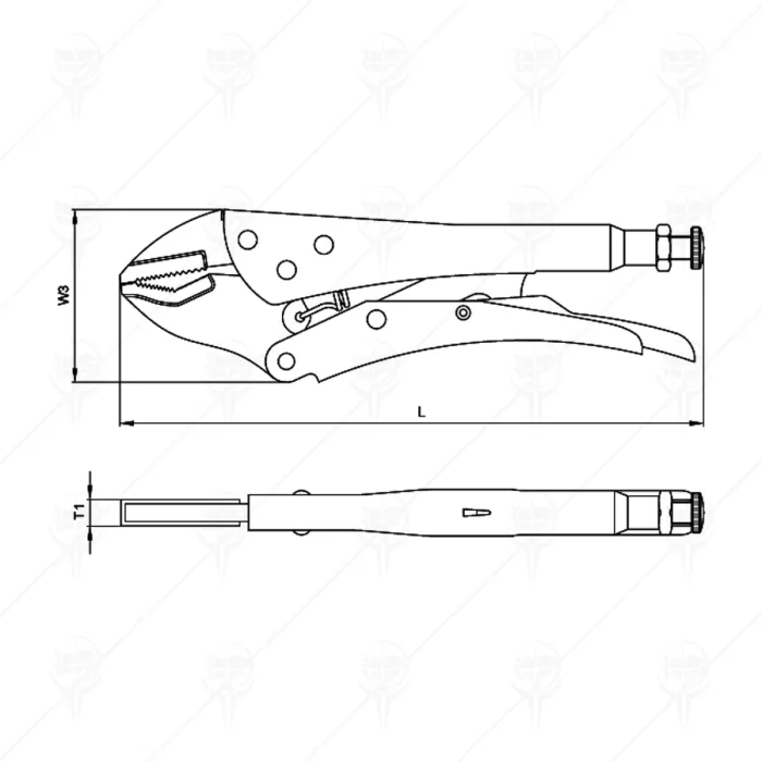 КЛЕЩИ ЧИРАК CF