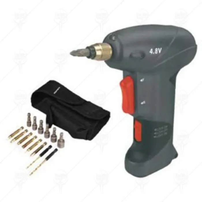 CORDLESS SCREWDRIVER 4,8V
,GRAPHITE
CORDLESS SCREWDRIVER 4,8V
,GRAPHITE