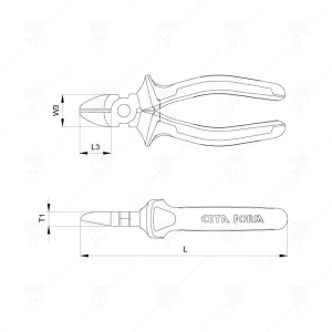 КЛЕЩИ РЕЗАЧКИ CETA-FORM
