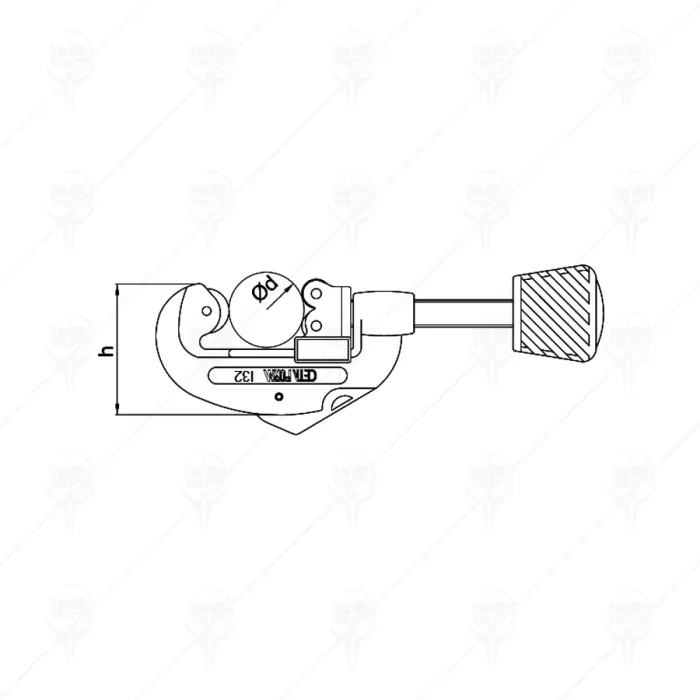 STANDARD COPPER PIPE CUTTER 3-30MM CF