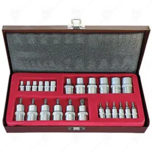 КОМПЛЕКТВЛОЖКИ 1/4-/1/2TORX 24Ч. KLY-TEK