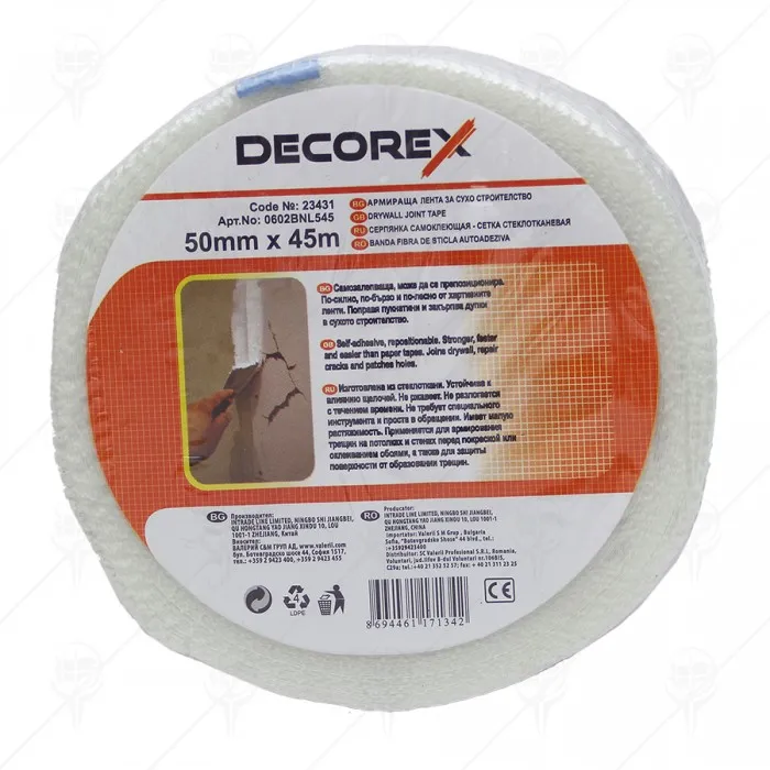 DRYWALL MESH TAPE DECOREX DRYWALL MESH TAPE DECOREX - valerii.com