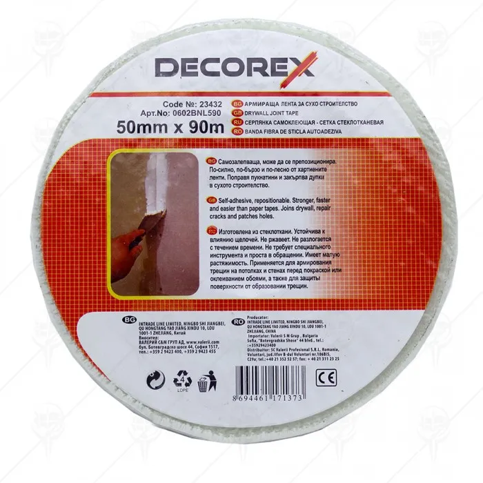 DRYWALL MESH TAPE DECOREX DRYWALL MESH TAPE DECOREX - valerii.com