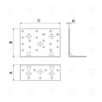ПЛАНКА ЪГЛОВА УСИЛЕНА ЛУКС ПАКЕТ PREMI