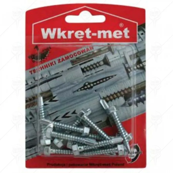 SCREW ROOFING 4.8*25 20PCS/PACK WKRET-MET SCREW ROOFING 4.8*25 20PCS/PACK WKRET-MET