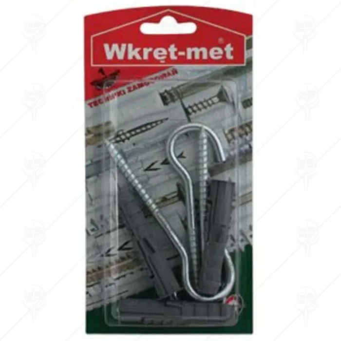 ДЮБЕЛ С ОТВОРЕНА КУКА НА БЛИСТЕР WKRET-MET Ф12 3БР ДЮБЕЛ С ОТВОРЕНА КУКА НА БЛИСТЕР WKRET-MET Ф12 3БР