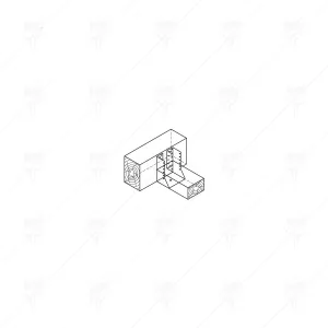 PLATE BEAM CLOSED 10PCS