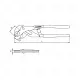 SELF-ADJUSTING WATER PUMP PLIERS BOX JOINT (E29-51)