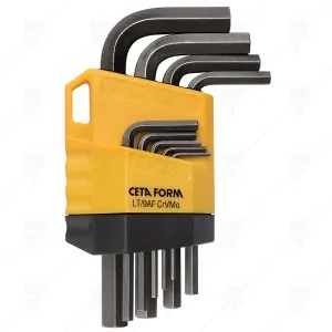 9 PIECE HEXAGONAL KEY SET SHORT
ARM-AF