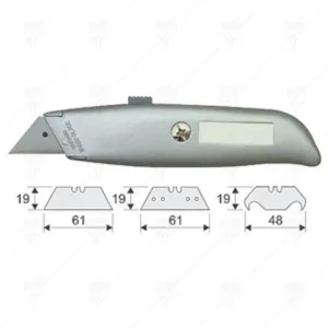 UTILITY KNIFE TRAPEZOID 1BLADE TOPEX