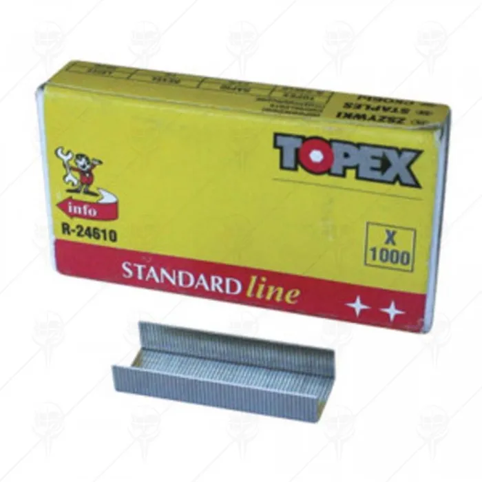 STAPLES 24/6MM 1000PCS TOPEX STAPLES 24/6MM 1000PCS TOPEX