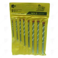 СВРЕДЛА ЗА БЕТОН TOP_TOOLS 3-10ММ 8БР КОМПЛЕКТ