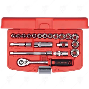 SET CAPETE CHEI TUBULARE, 3/8" 20 BUC