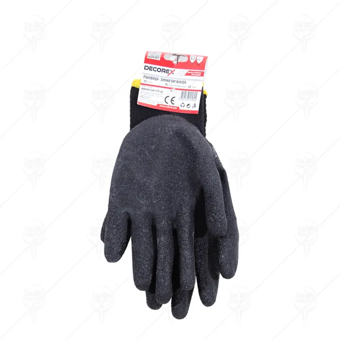 GLOVES LATEX  SKY WINTER