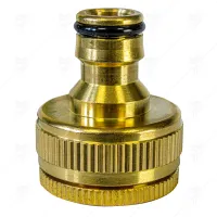 TAP ADAPTOR 1/2" BRASS