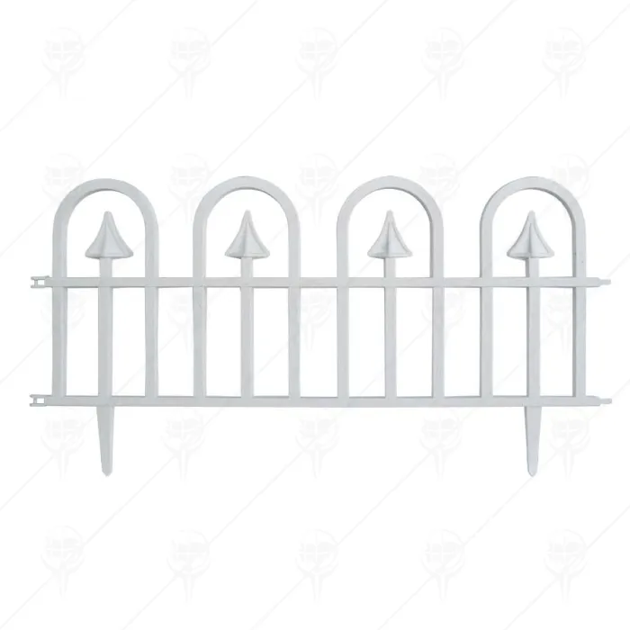 ПЛАСТМАСОВА БЯЛА ОГРАДКА HERLY 30Х60СМ